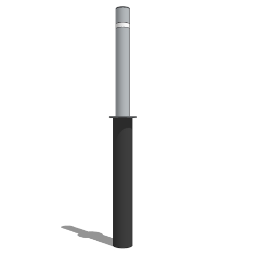 CAD Drawings BIM Models Reliance Foundry Co. Ltd. R-8471 Removable Bollard
